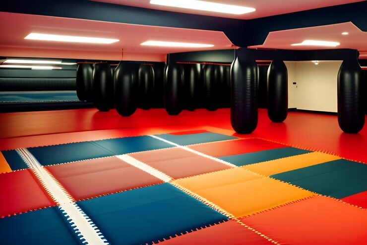 Gym Flooring installation